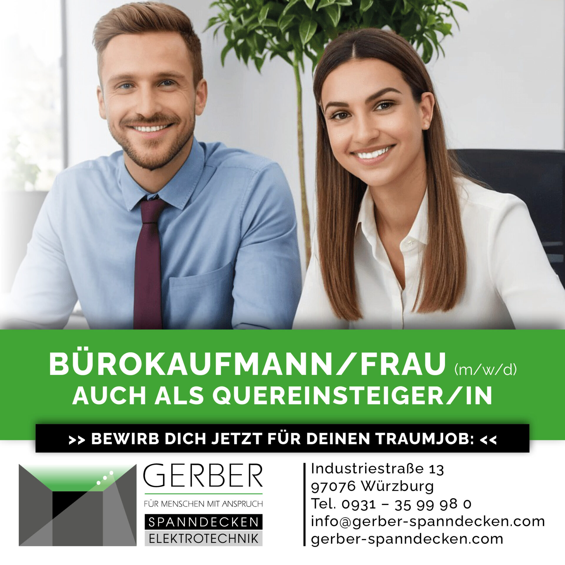 Sie betrachten gerade Bürokaufmann/frau (m/w/d)